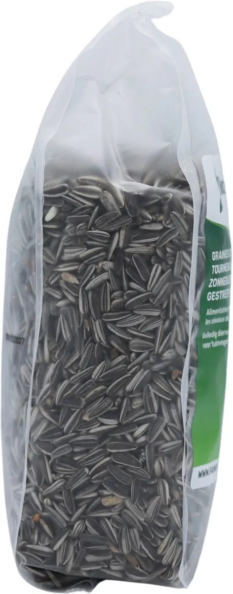 Famiflora Gestreepte Zonnebloempitten 750g - Vogelvoer