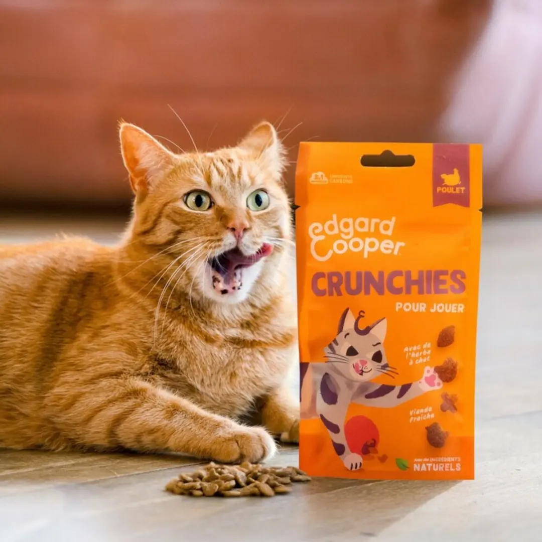 Edgard & Cooper Adult Crunchies Kip - 8x50g