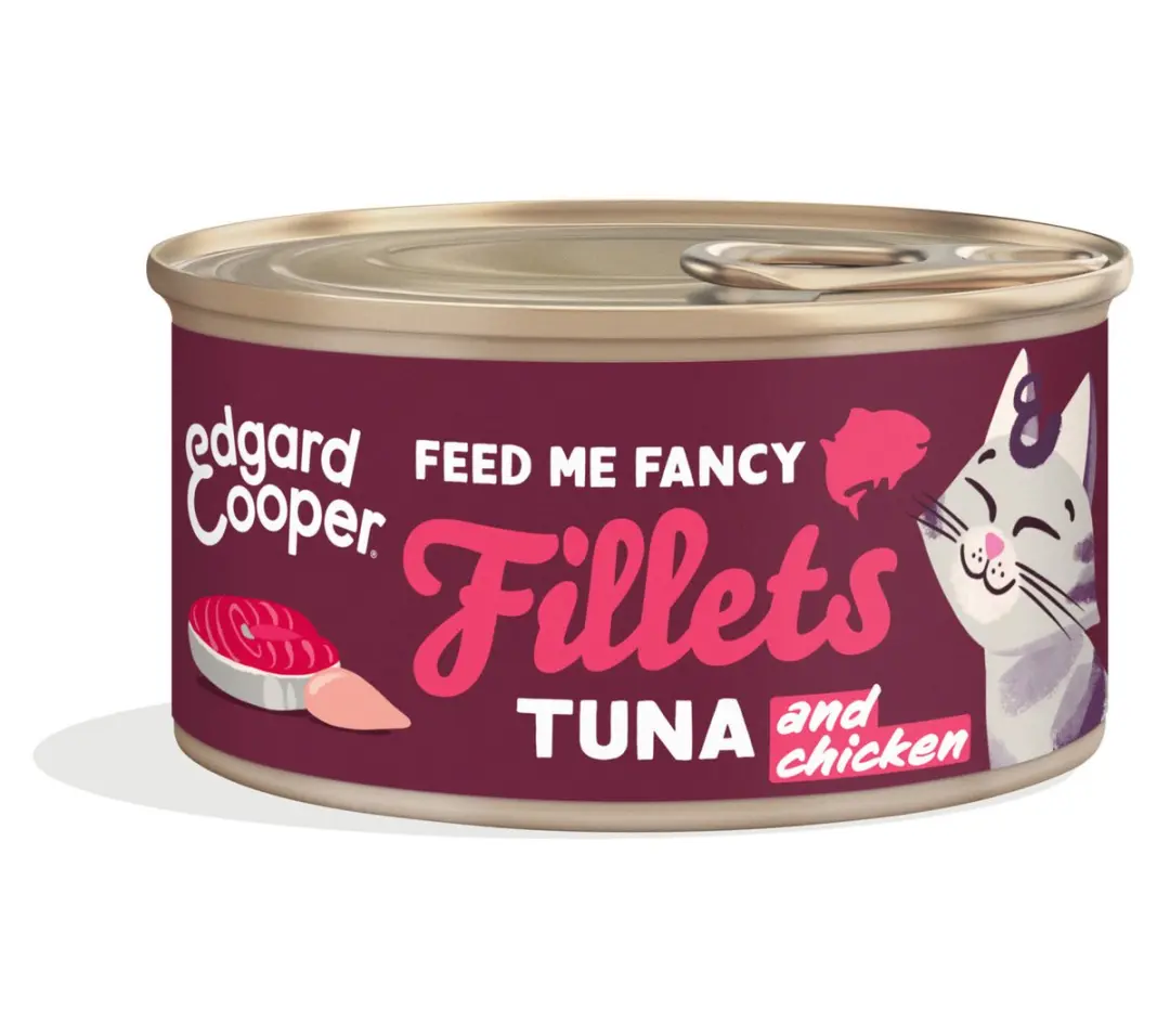 Edgard & Cooper Kattenvoer Fillets Tonijn