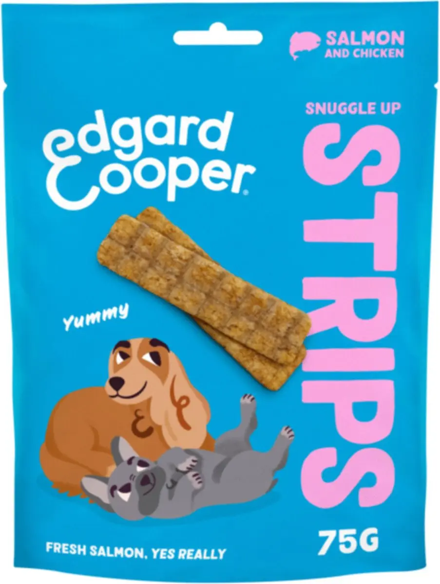 Edgard & Cooper Hondensnacks Zalm 75g