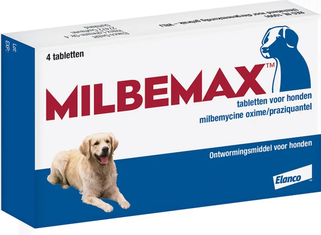 Milbemax Grote Hond (5 t/m 25 kg)