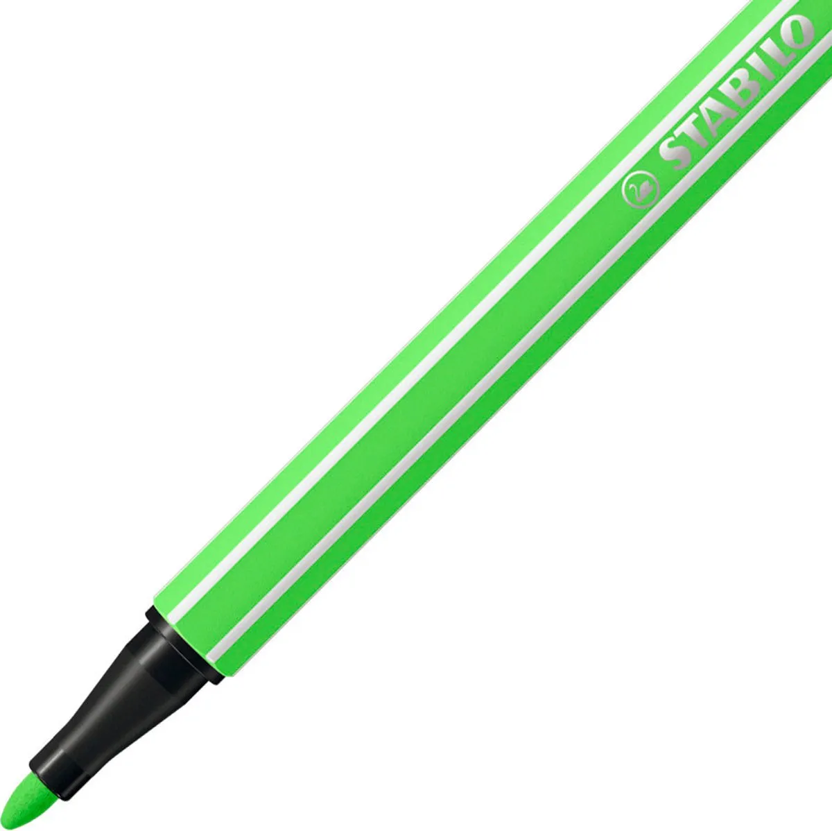 STABILO Pen 68 Neon Groen - 10 Stuks