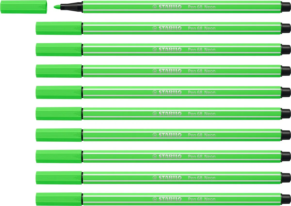 STABILO Pen 68 Neon Groen