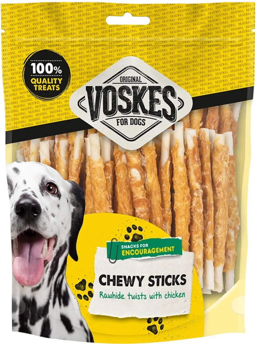 Voskes Rawhide Sticks Kip - 15x400g