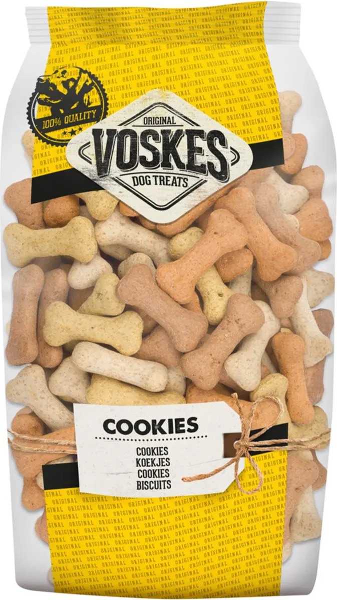 Voskes Hondensnacks Kluifjes Mix 750g
