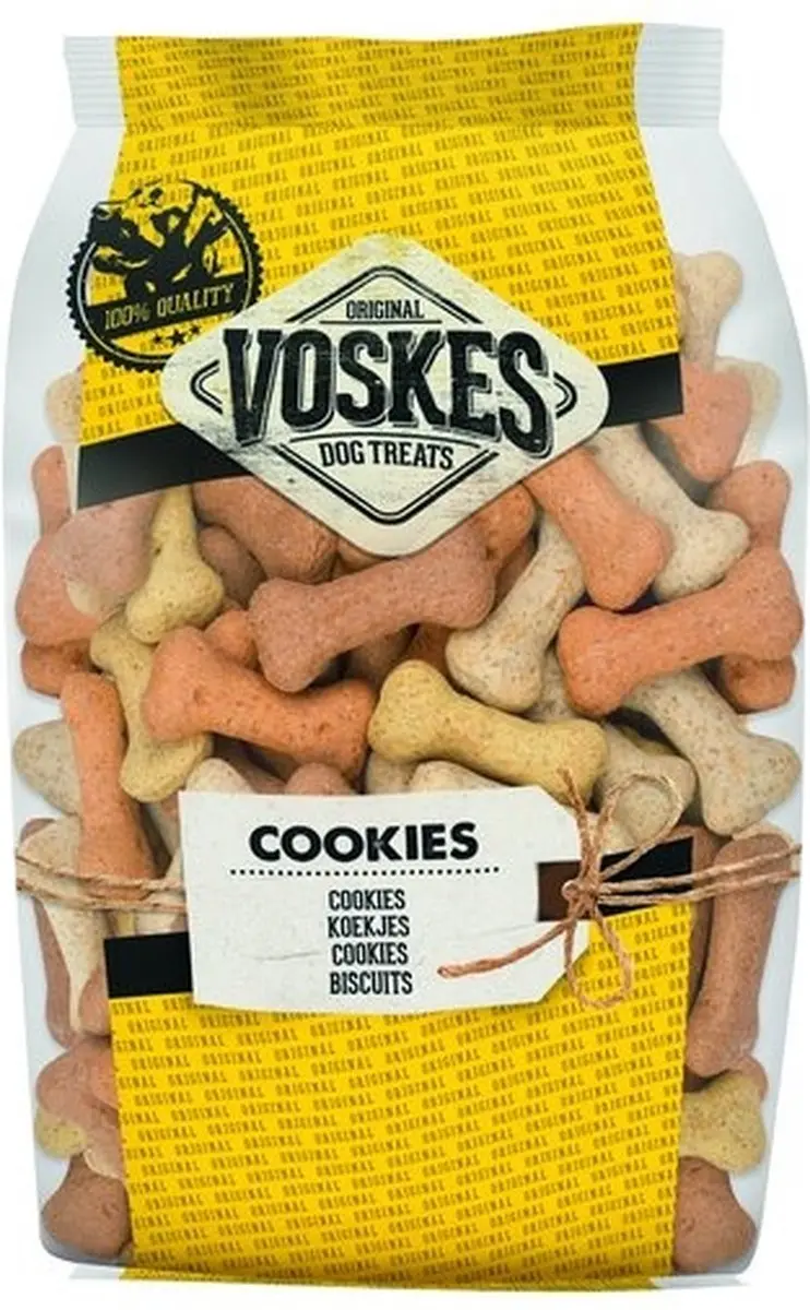 Voskes Hondensnacks Kluifjes Mix 750g