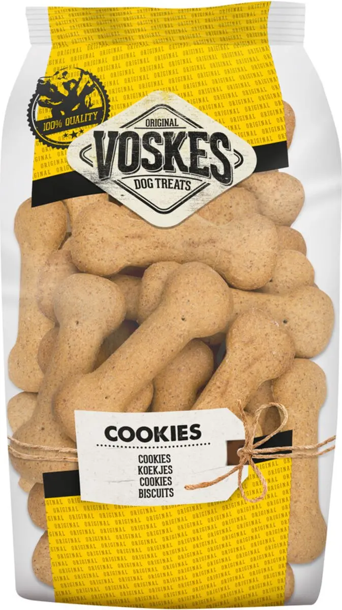 Voskes Grote Kluif Hondensnacks - 8x750g