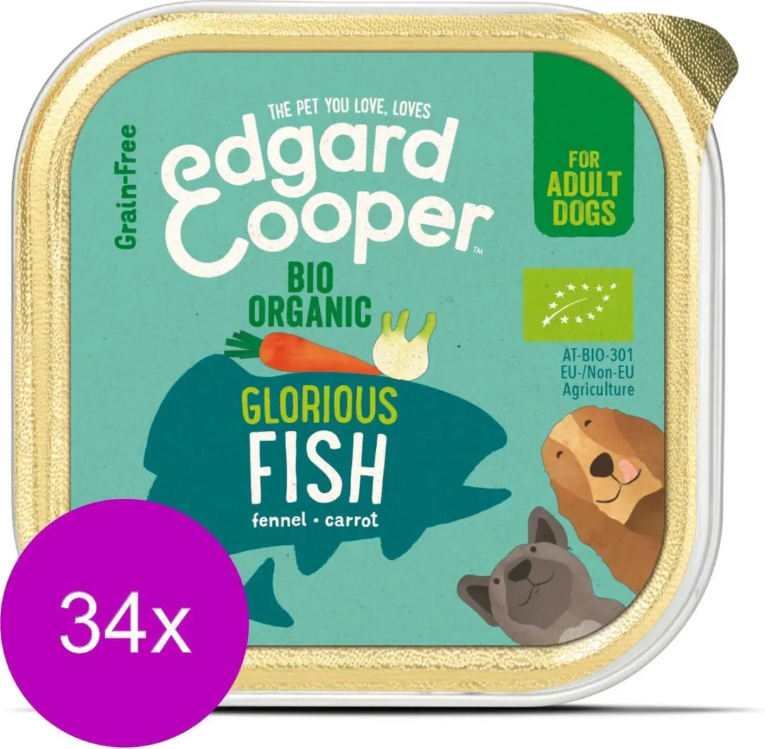 Edgard & Cooper Biologische Vis Kuipje