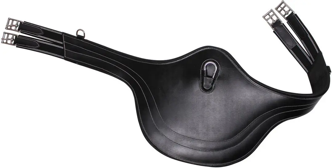 QHP Singel Buikflap Luxe Black - 115