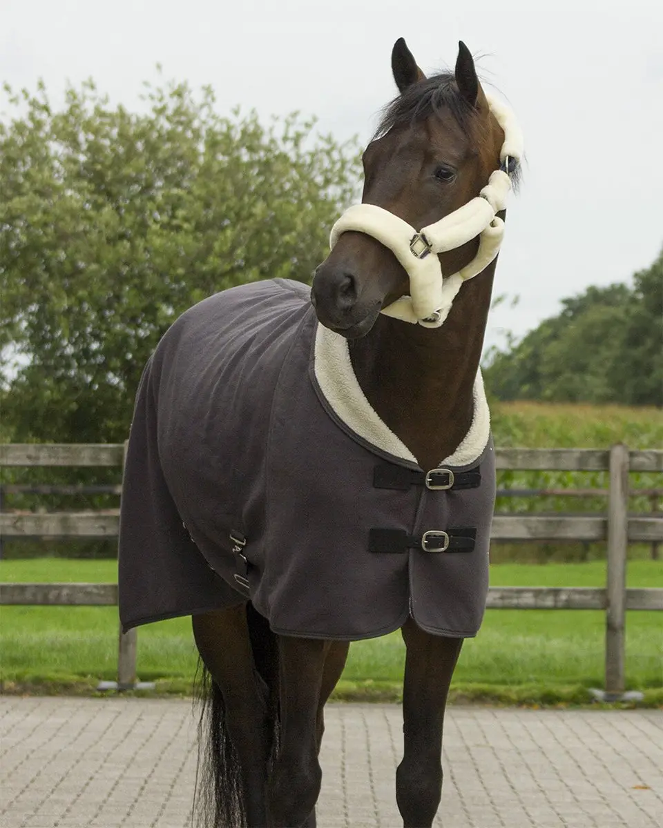 QHP Halster Alaska Grijs-beige Cob