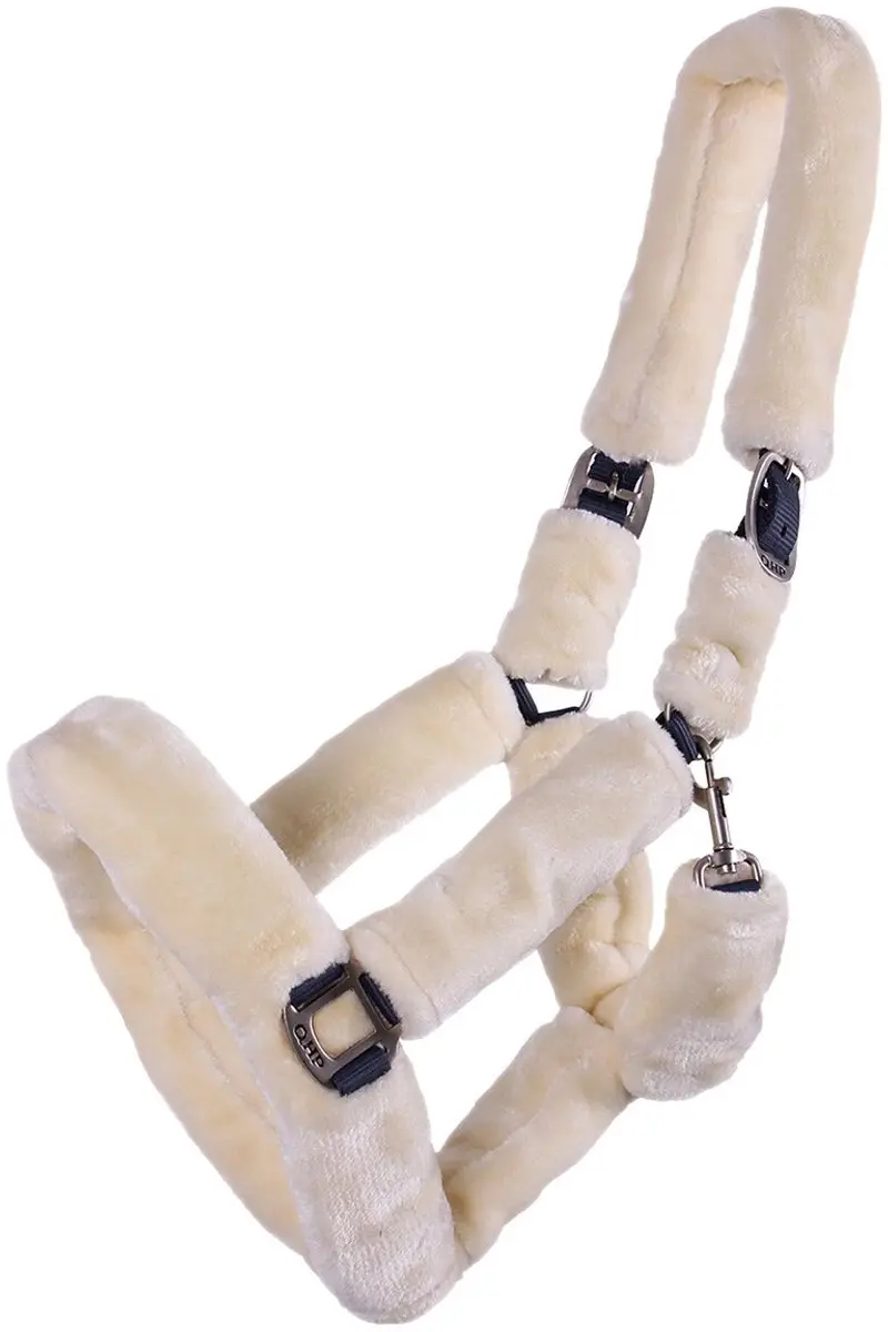 QHP Halster Alaska Grijs-beige Cob - afbeelding 6 van 6
