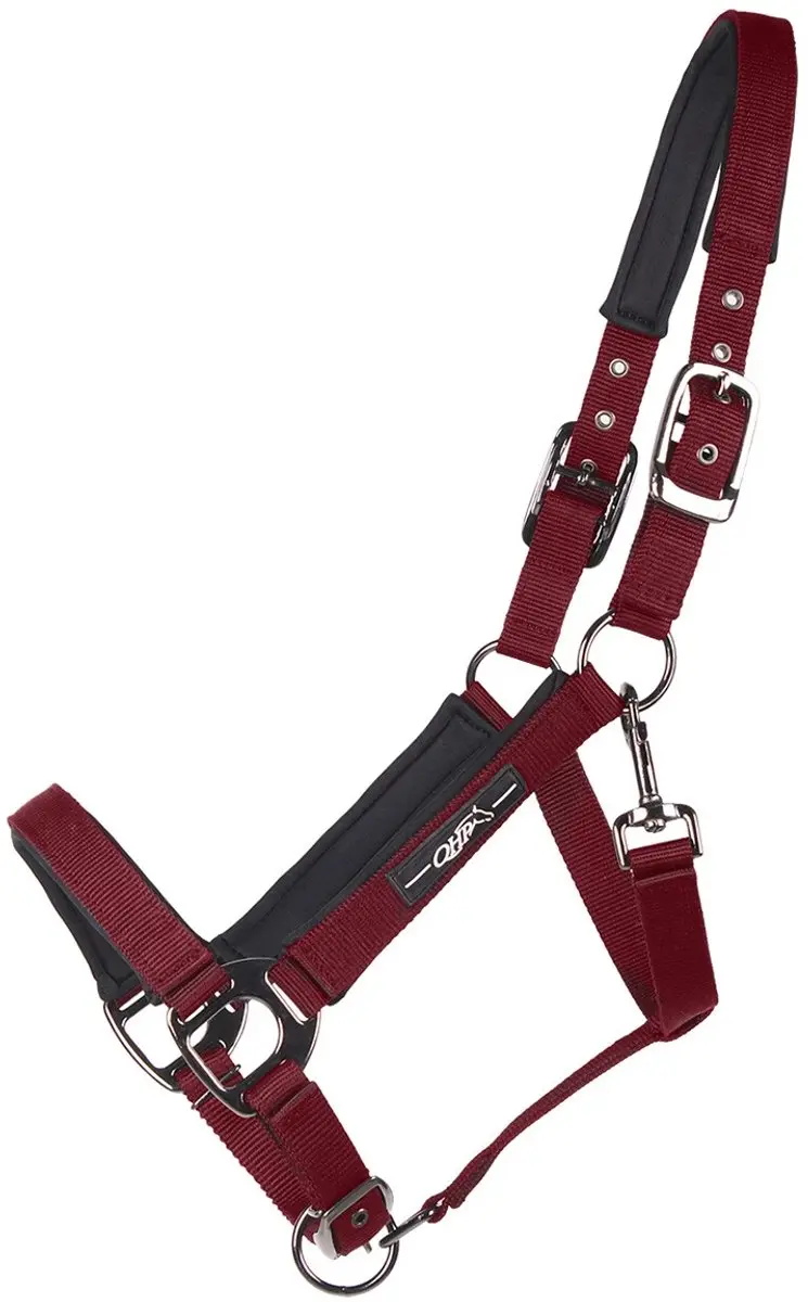 QHP Halster Deluxe Donkerrood - Full