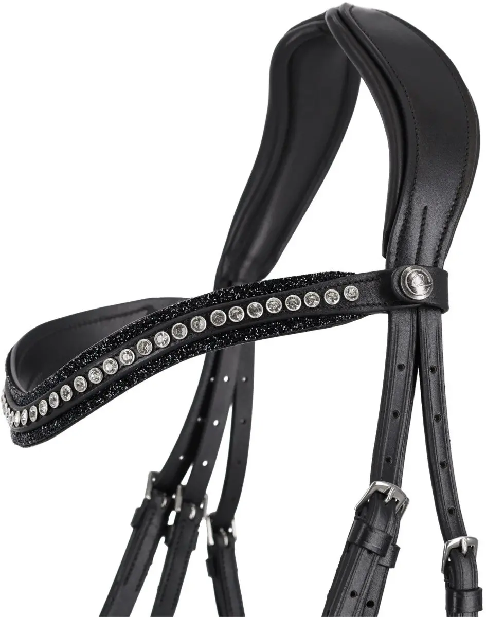 QHP Skye Hoofdstel - Full - Zwart
