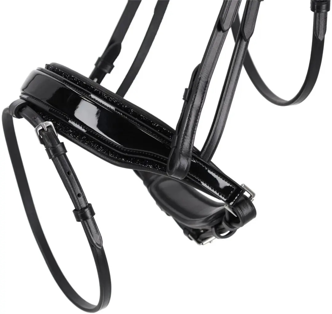 QHP Skye Hoofdstel - Full - Zwart - afbeelding 6 van 6