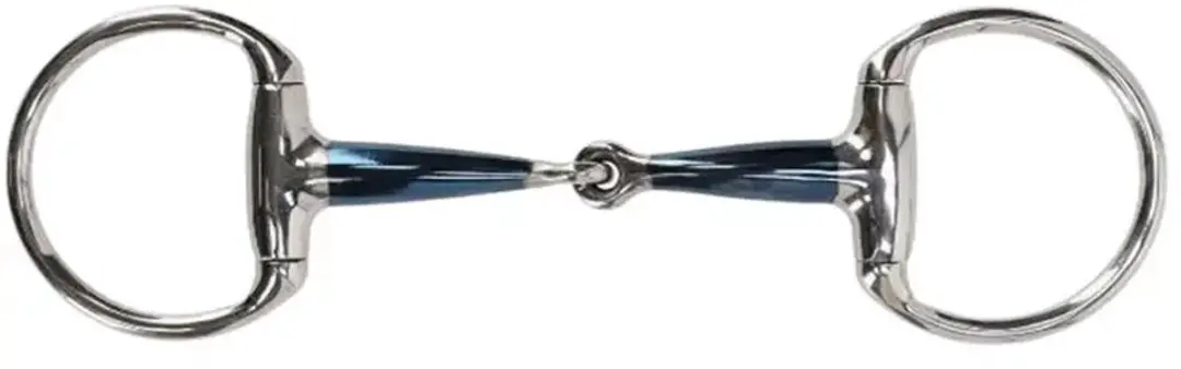 QHP Bustrens Anatomisch Sweet Iron Enkelgebroken 11,5cm - Blauw - afbeelding 3 van 3