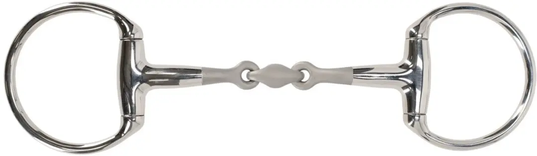 QHP Bustrens Dubbel Gebroken Anatomisch 14 mm Sandblasted