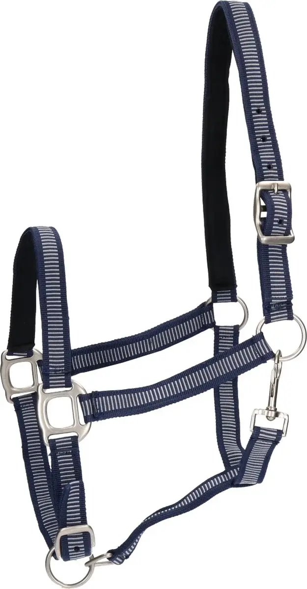 Epplejeck Halster Lamun Donkerblauw-zilver - Pony
