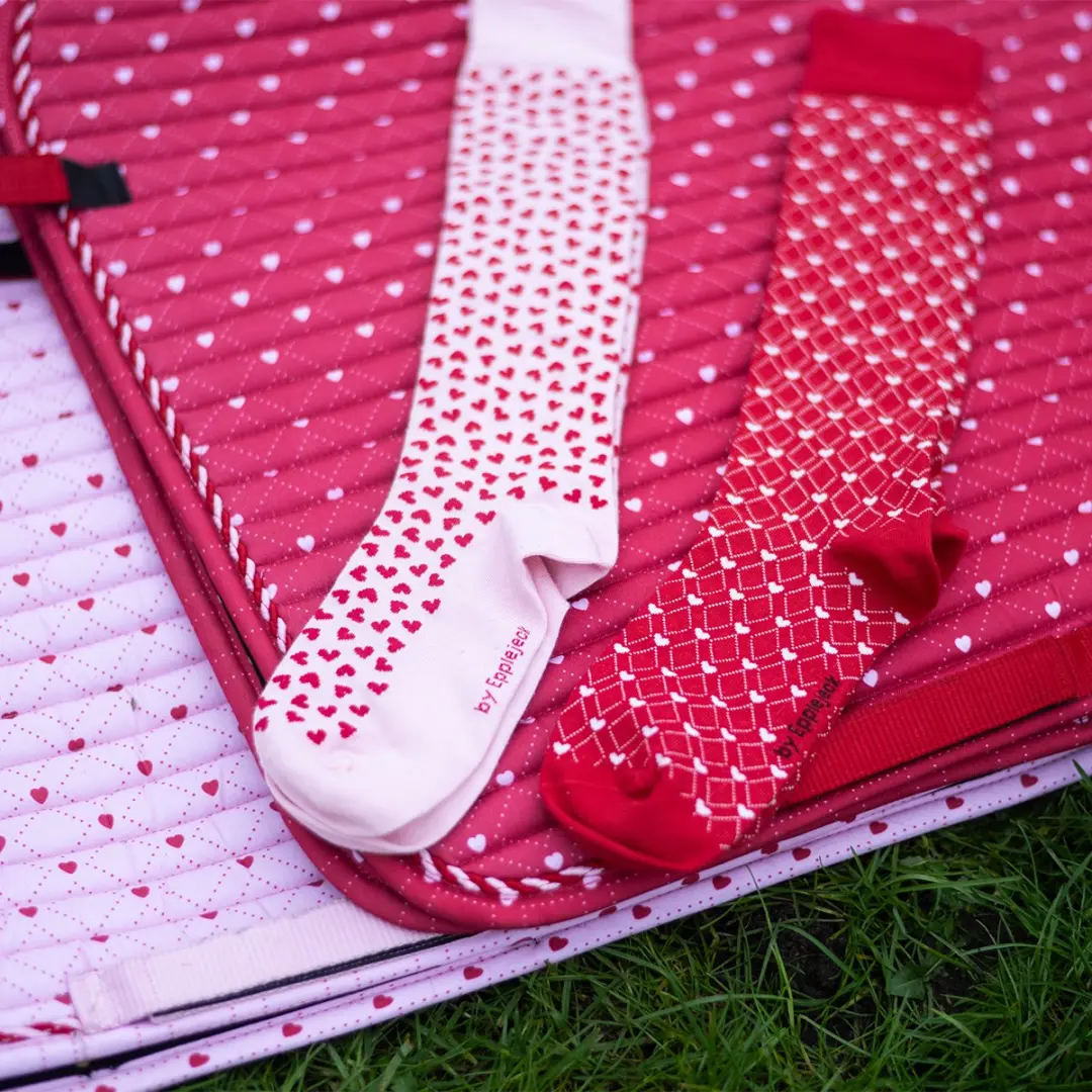 Epplejeck Ejvalentine Sokken - Rood
