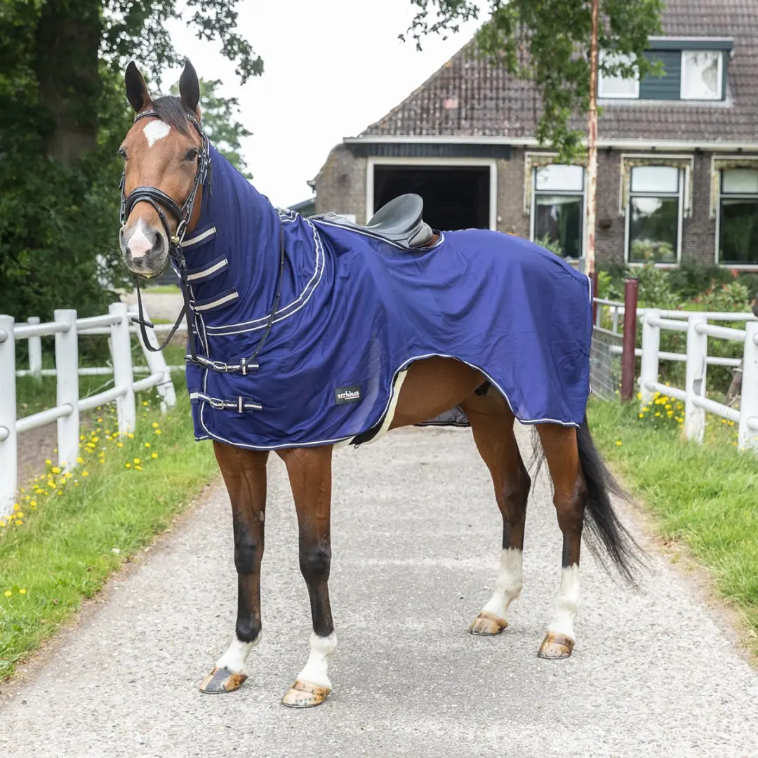 Epplejeck Ejfull Neck 2.0 Uitrij-vliegendeken 130cm - Donkerblauw