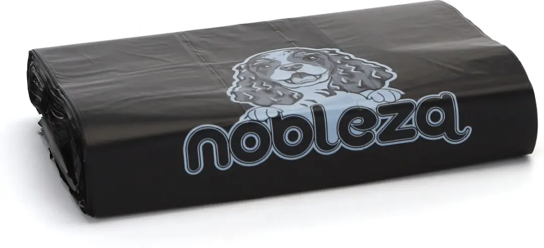 Nobleza Hondenpoepzakjes 120 Stuks - Zwart