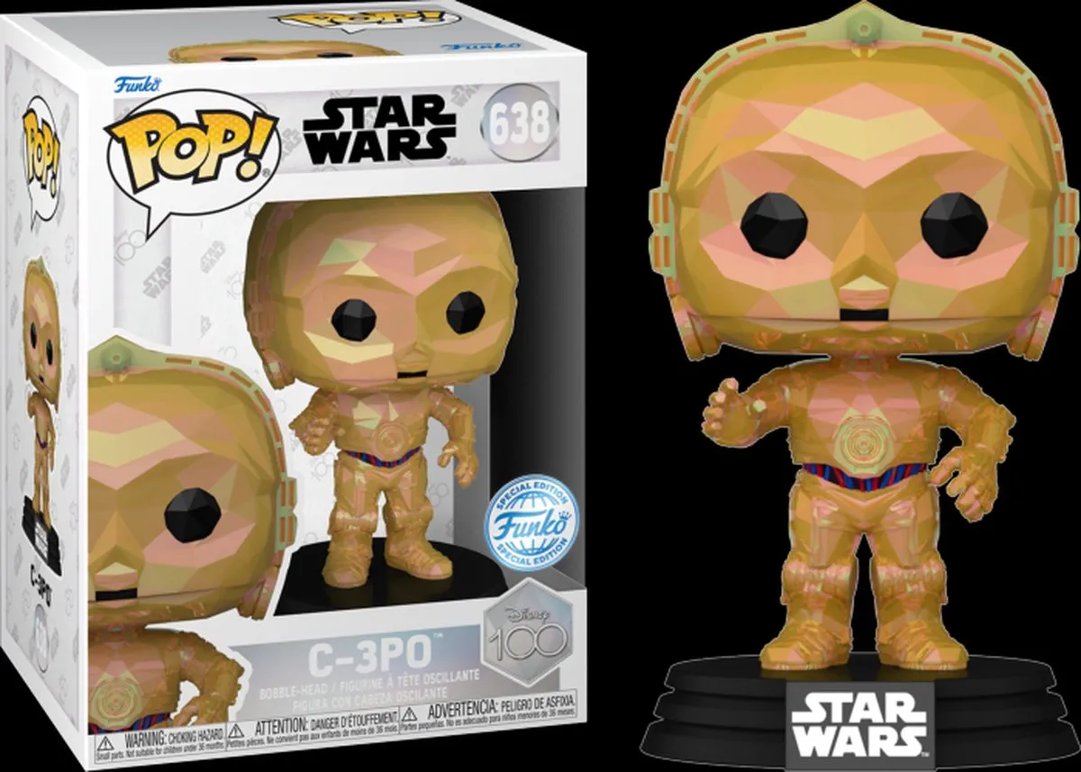 Funko Pop! Star Wars C-3PO #638 Exclusief
