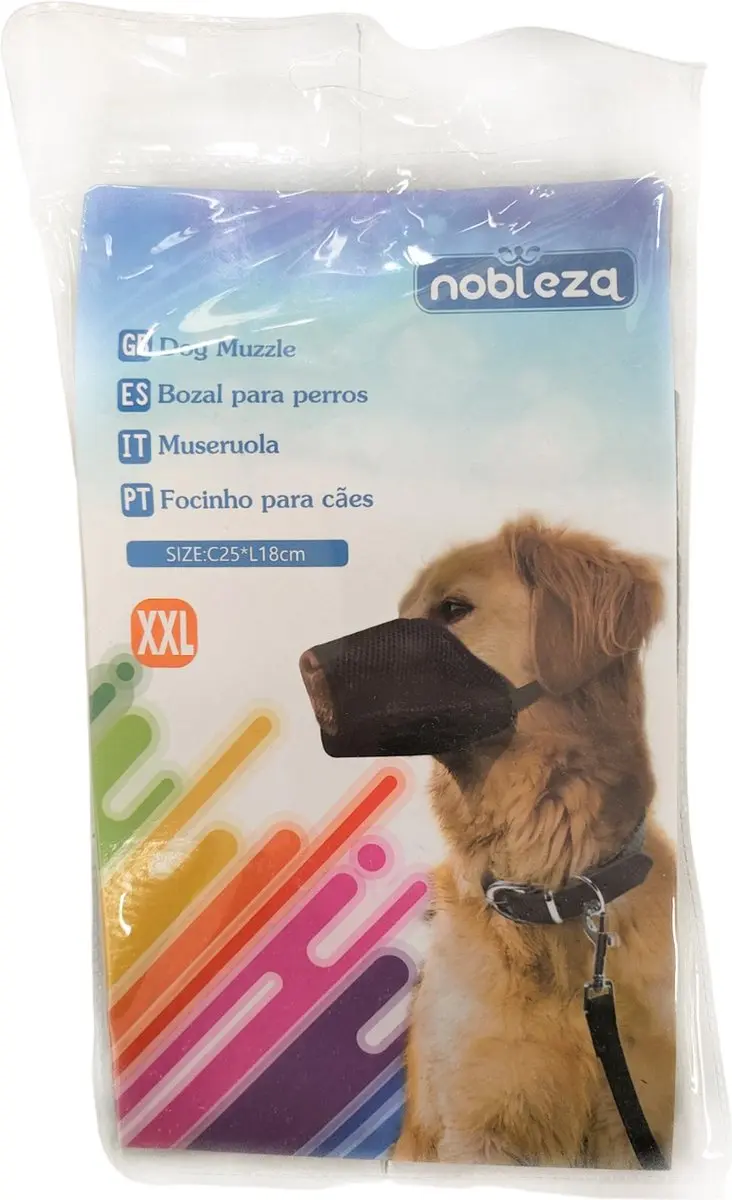 Nobleza Muilkorf Honden XXL