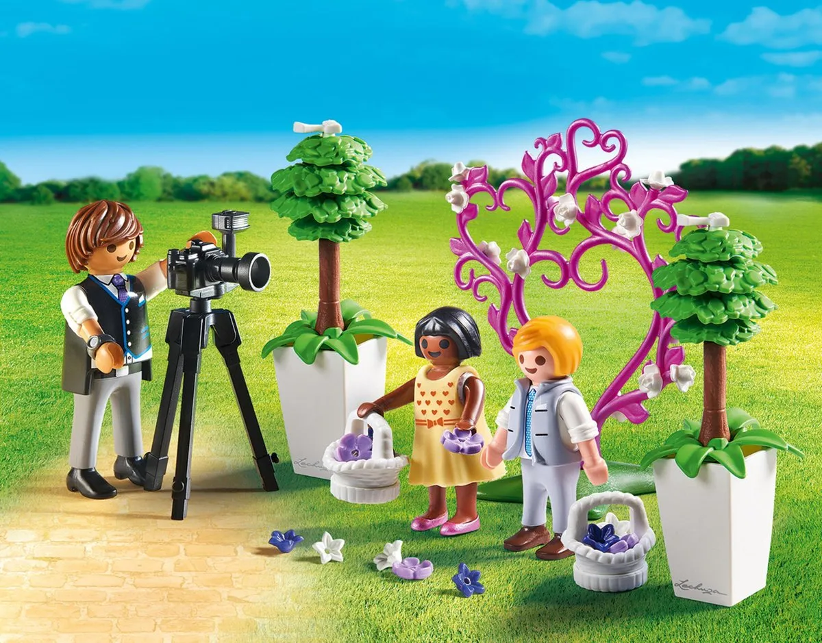 Playmobil Fotograaf met Bruidskinderen 9230 - Multicolor