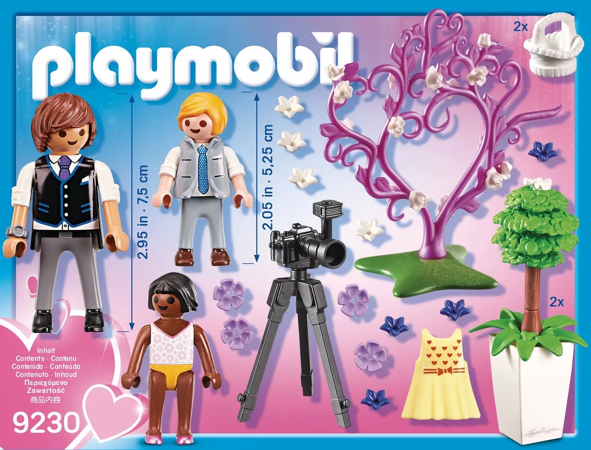 Playmobil Fotograaf met Bruidskinderen 9230 - Multicolor