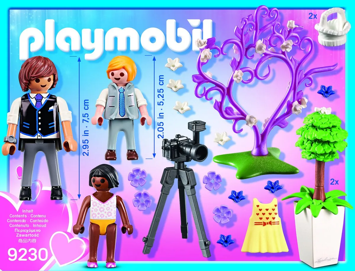 Playmobil Fotograaf met Bruidskinderen 9230 - Multicolor