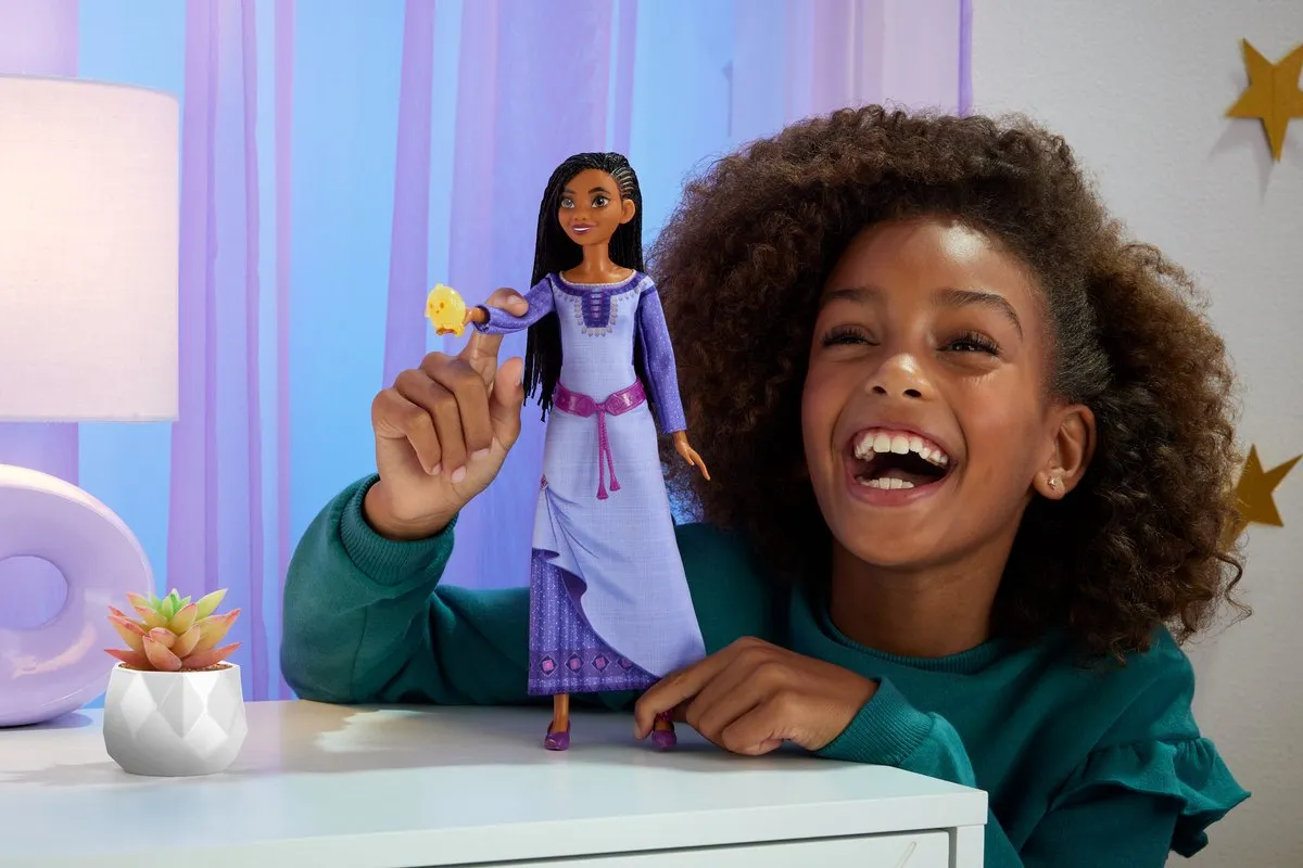 Mattel Games Disney Ik Wou Dat Asha Zong