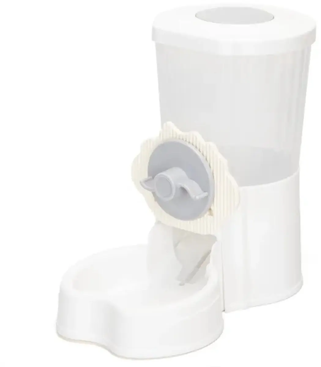 Nobleza Kattenvoerbak met Reservoir - Automatische Voerdispenser Wit