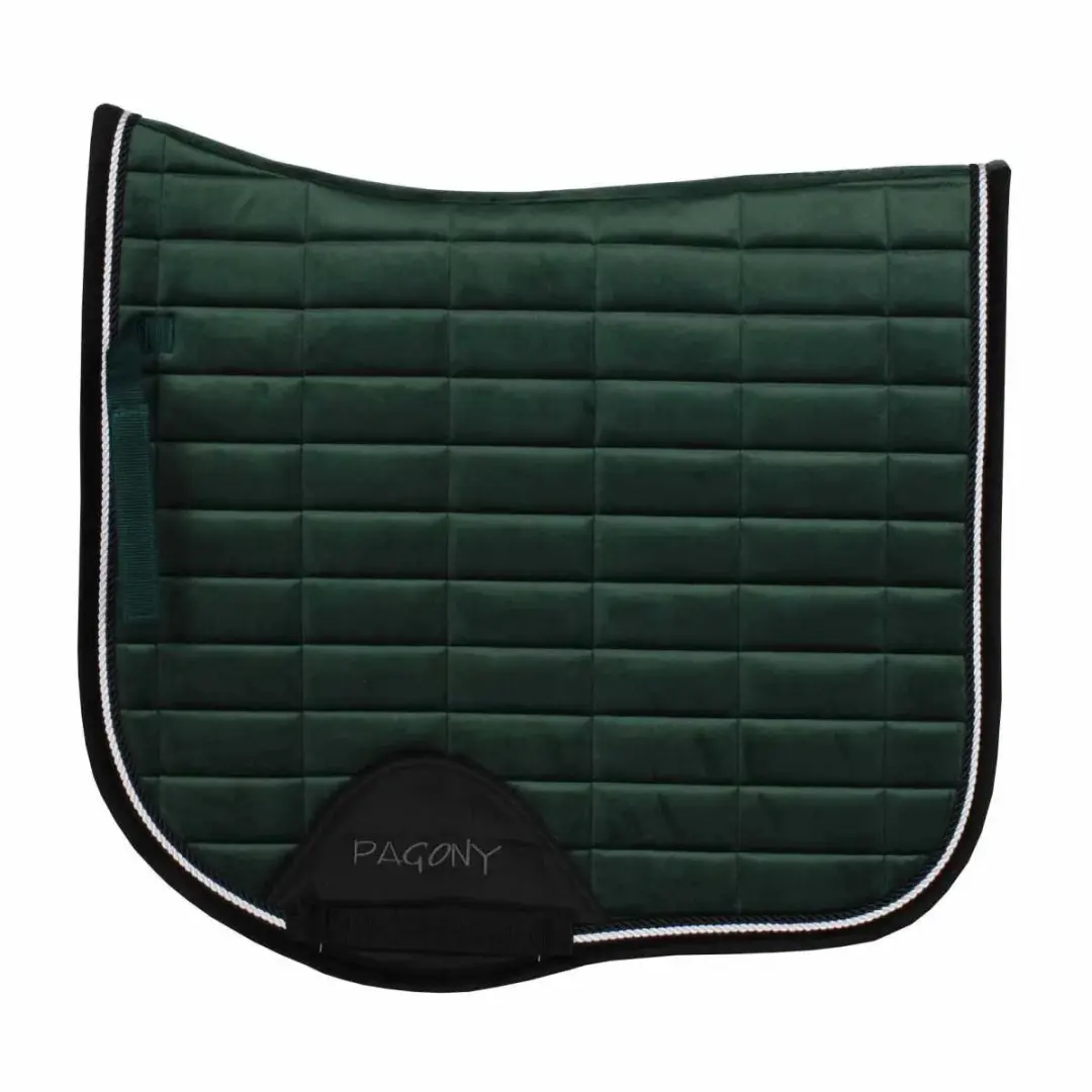 Pagony Work Velours Zadeldek Full - Olijf