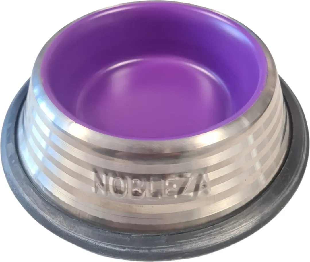 Nobleza RVS Voerbak Paars