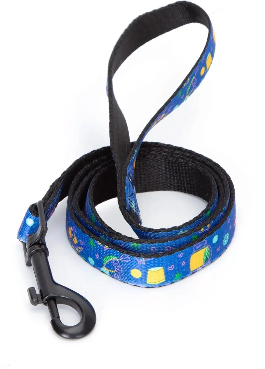 Nobleza Hondenriem Blauw 120cm
