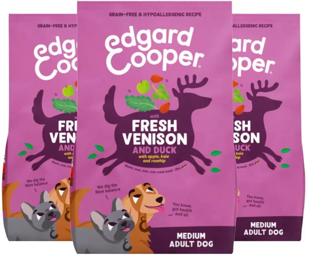 Edgard & Cooper Droog Hondenvoer Hert & Eend Medium