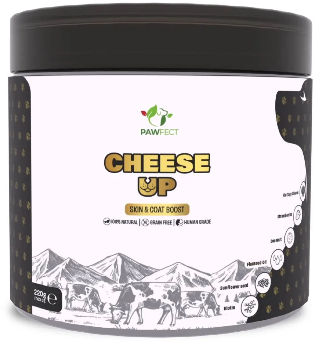 Pawfect Toppers Cheese Up