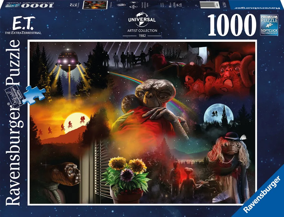 Ravensburger E.T. The Extra Terrestrial Legpuzzel 1000 Stuks