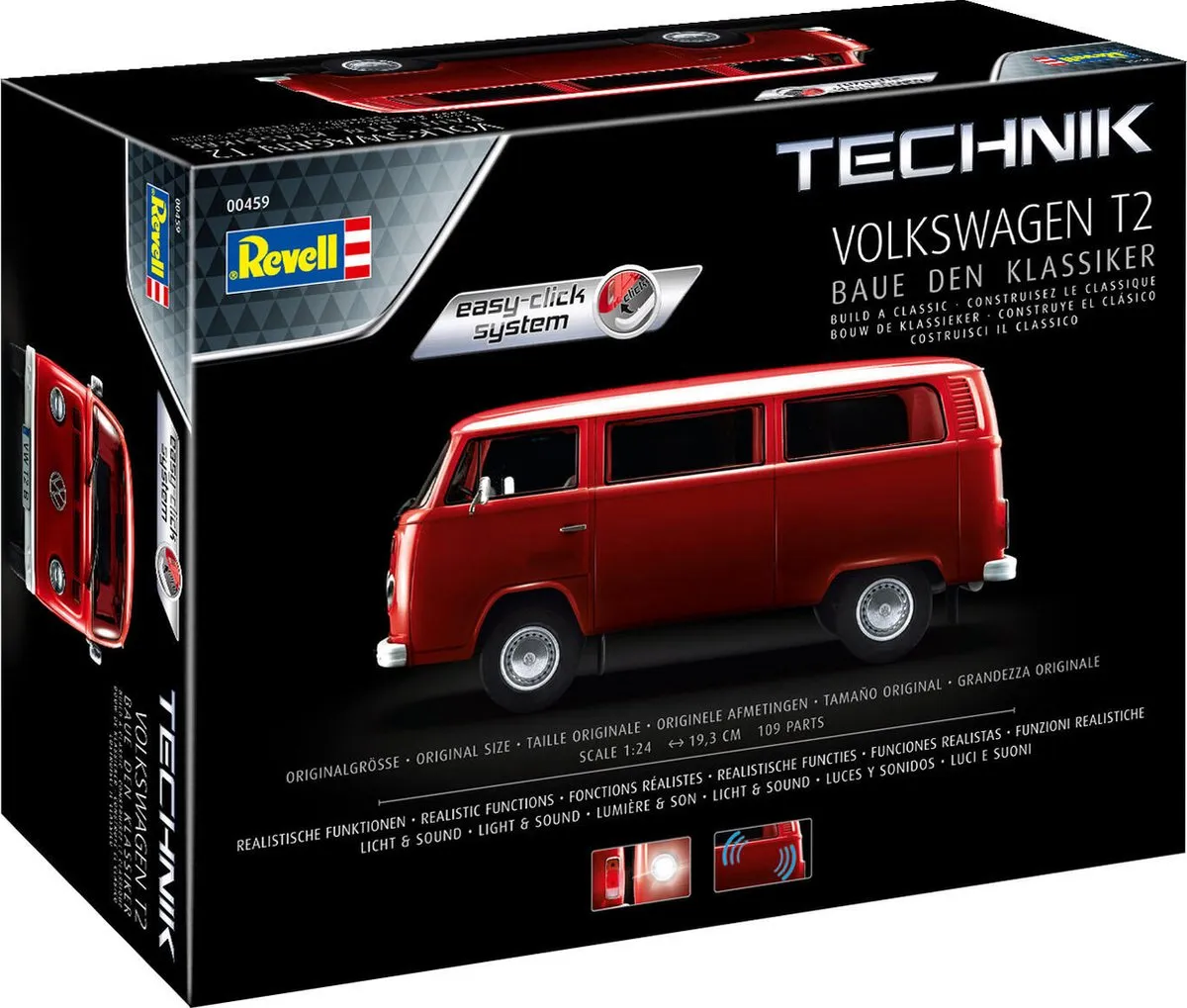 Revell 00459 Volkswagen T2 Bus Modelbouwpakket