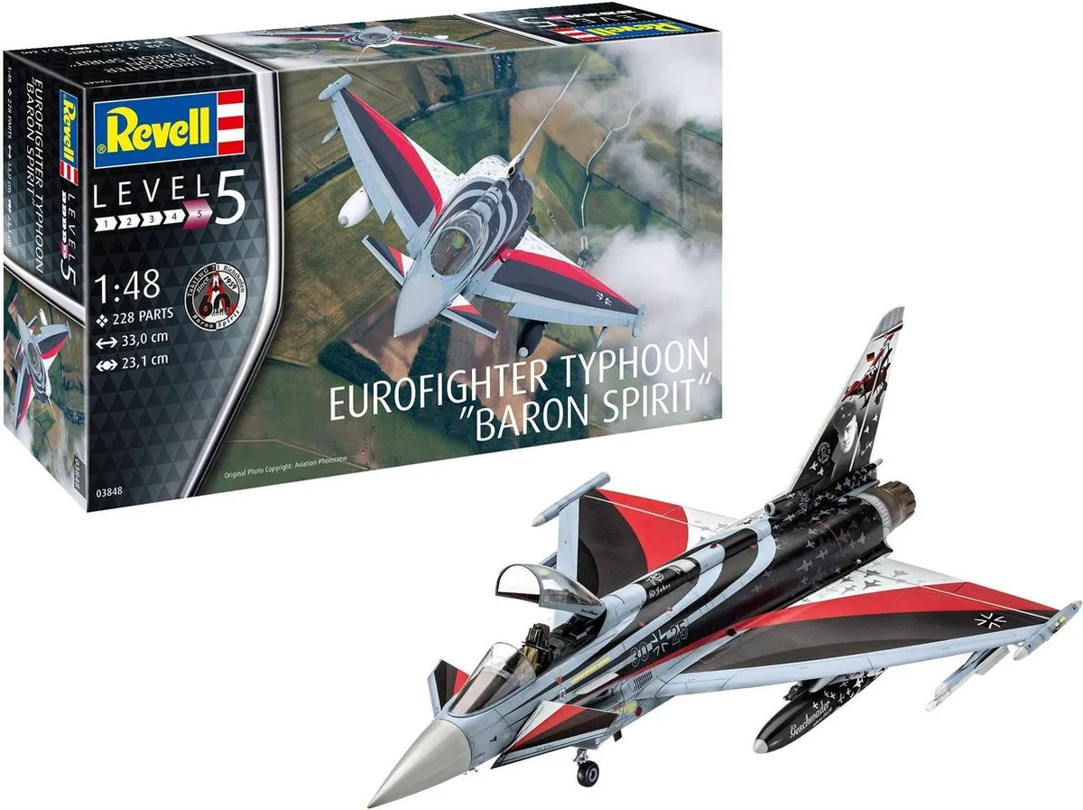 Revell 03848 Eurofighter Typhoon Modelbouwpakket - 1:48 - Multi