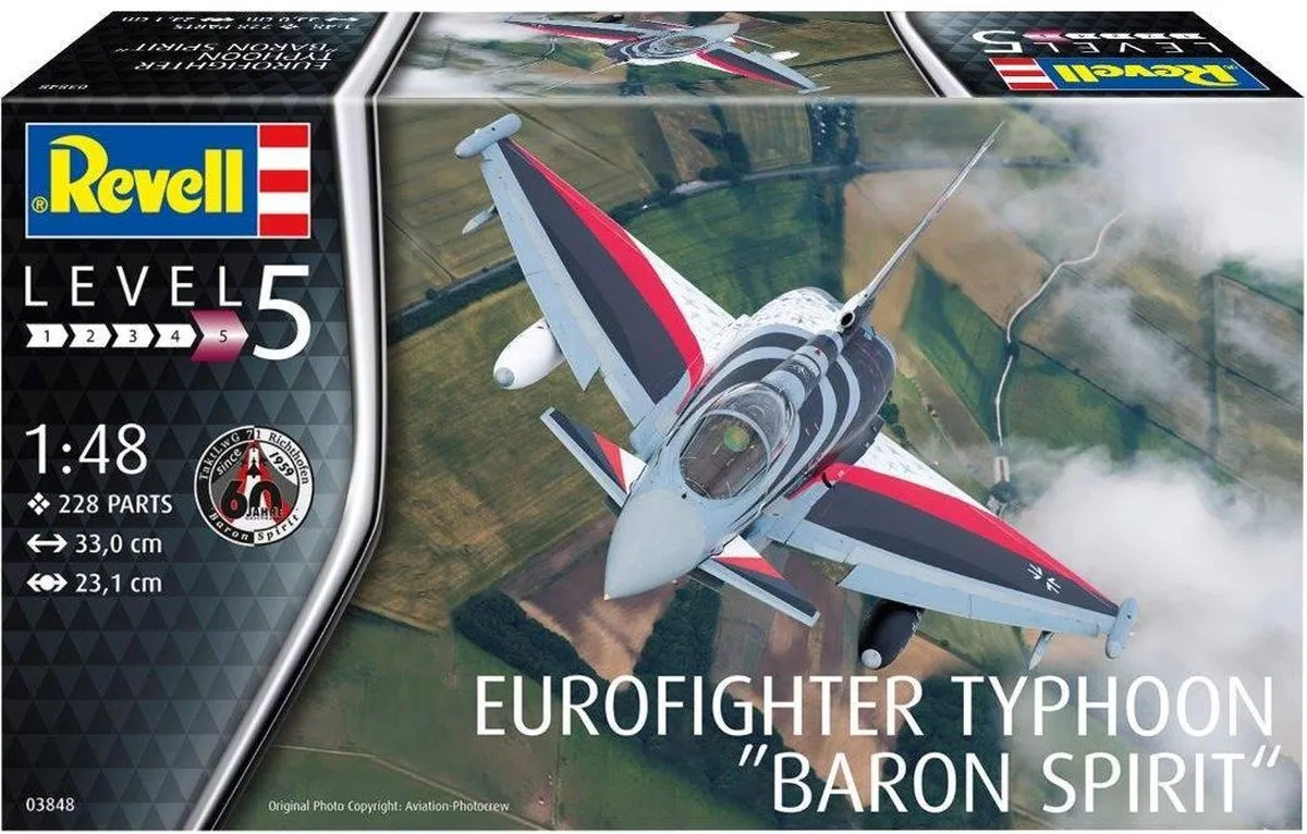 Revell 03848 Eurofighter Typhoon Modelbouwpakket - 1:48 - Multi