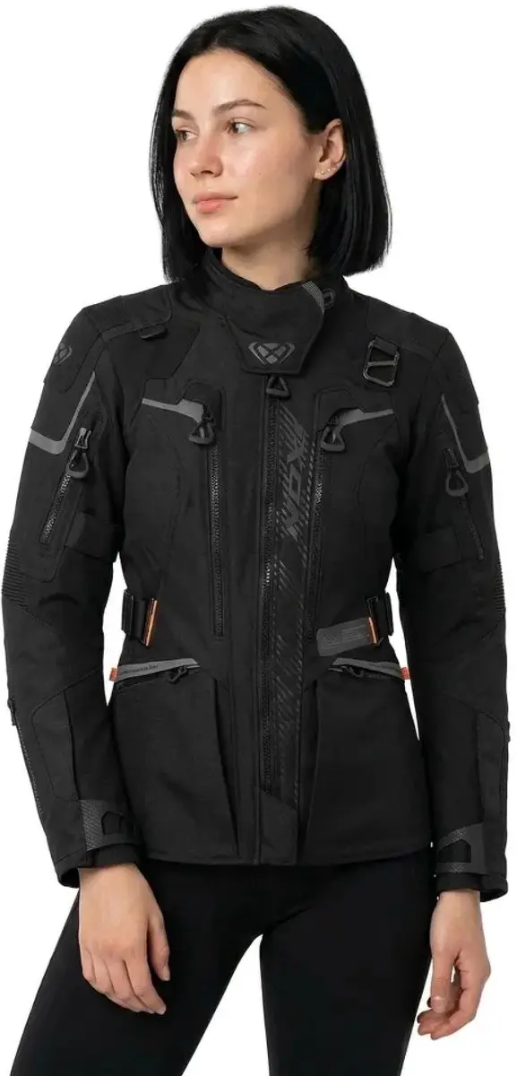 IXON Odin Lady Motorjas - Zwart - Maat S - afbeelding 5 van 6