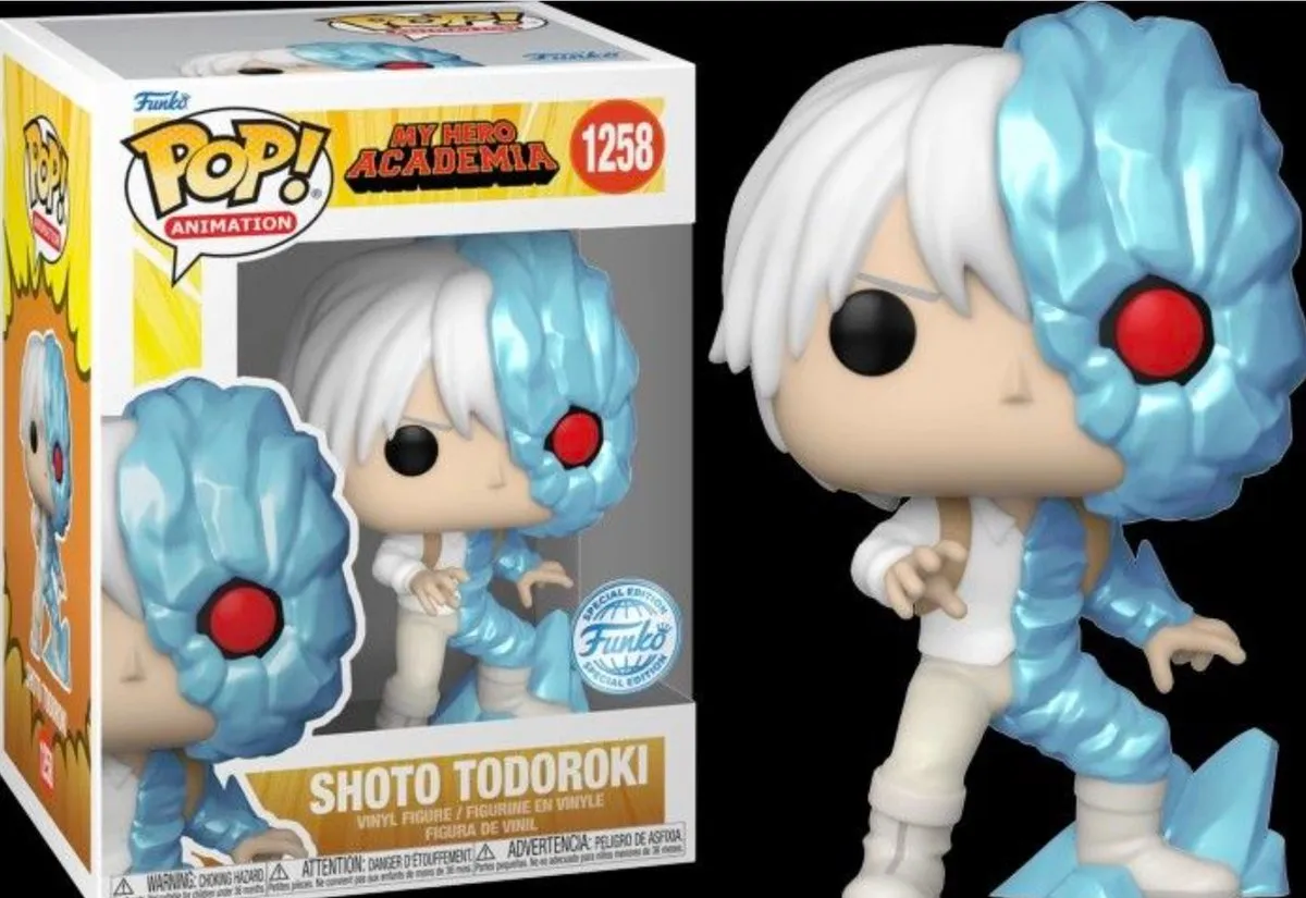 Funko Pop! My Hero Academia Shoto Todoroki #1258 Special Edition