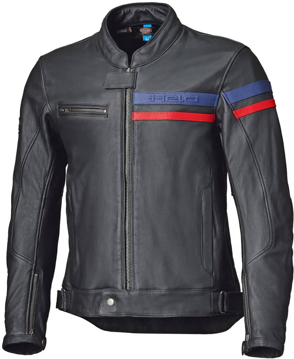 Held Midway Zwart Leren Motorjas