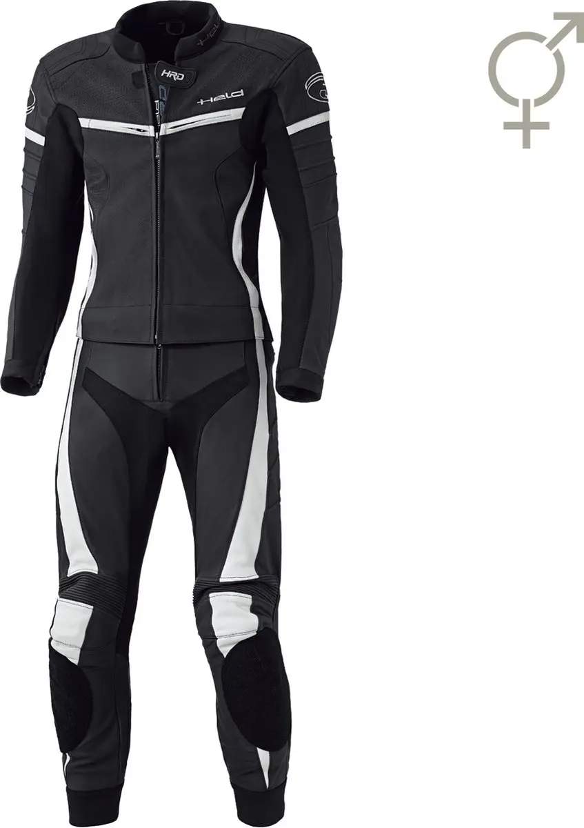 Held Spire Zwart Wit 2-Delig Motorpak