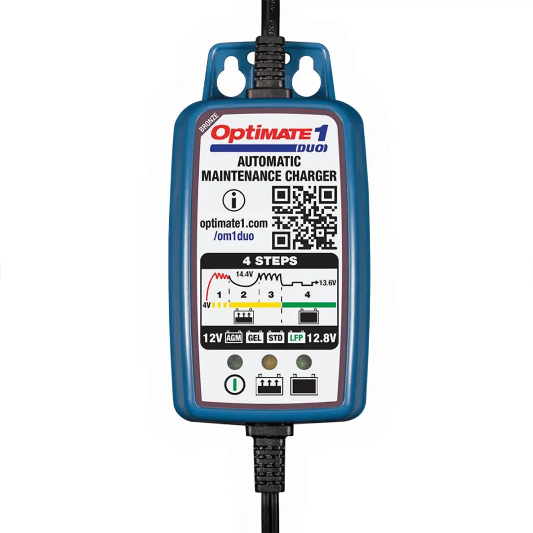 Tecmate Optimate 1 DUO Acculader 12V 0,6A