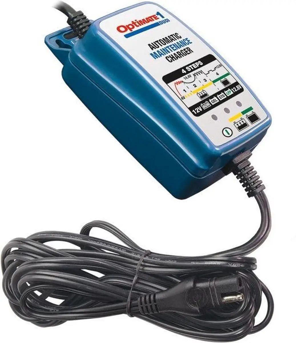 Tecmate Optimate 1 DUO Acculader 12V 0,6A
