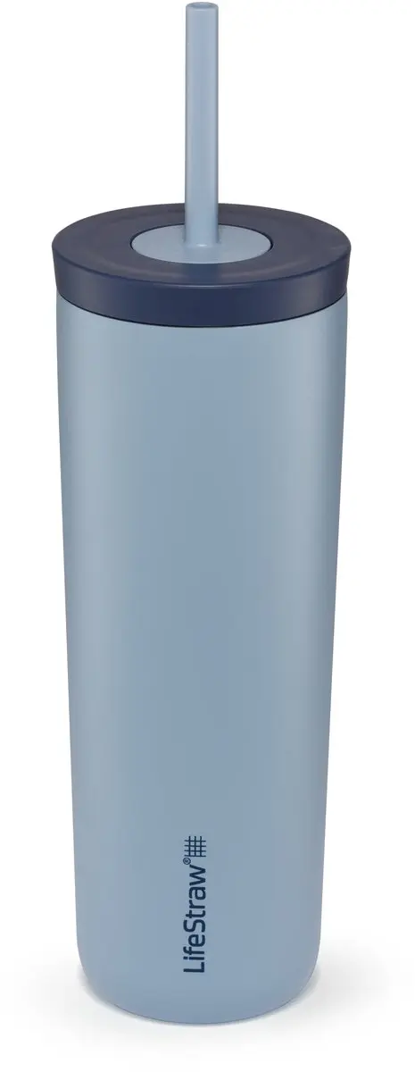 LifeStraw Go Tumbler 500ml Waterfilterfles - Lichtblauw - afbeelding 4 van 6