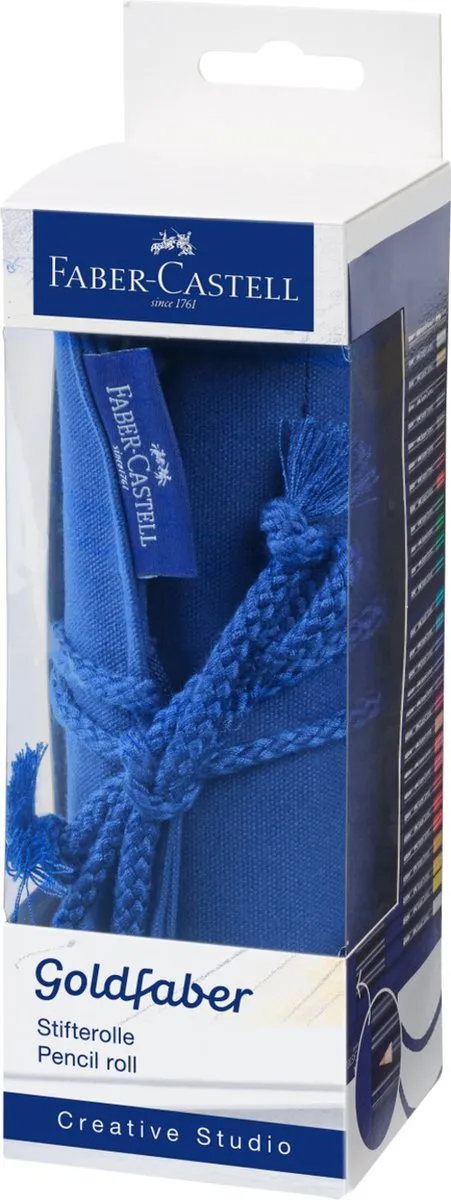 Faber-Castell Goldfaber Roletui 27 Kleurpotloden - Blauw