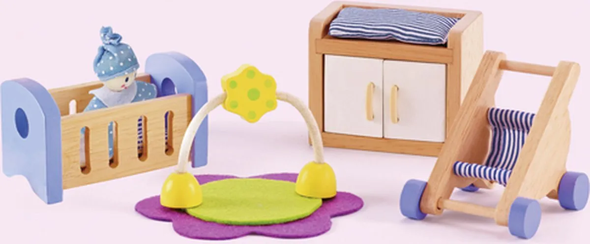 Hape Babykamer Poppenhuis
