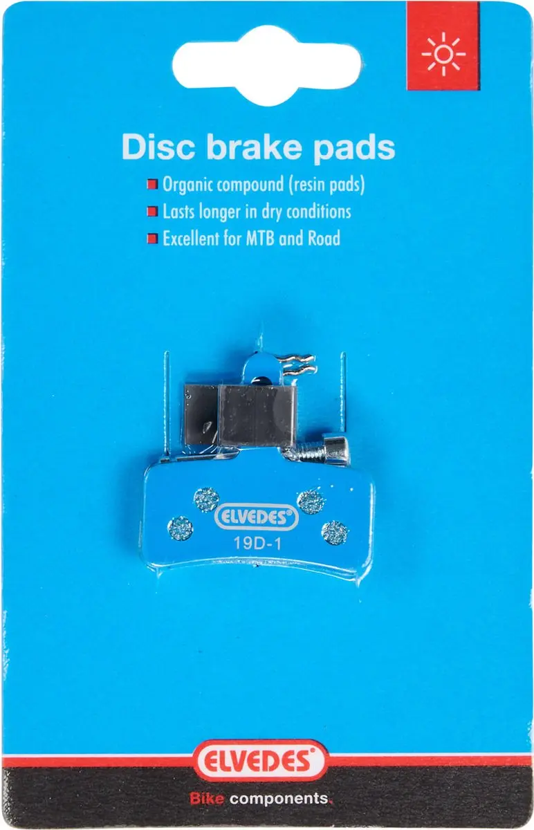 Elvedes Schijfremblokken Tektro Dorado 6905 - 2 Stuks Blauw